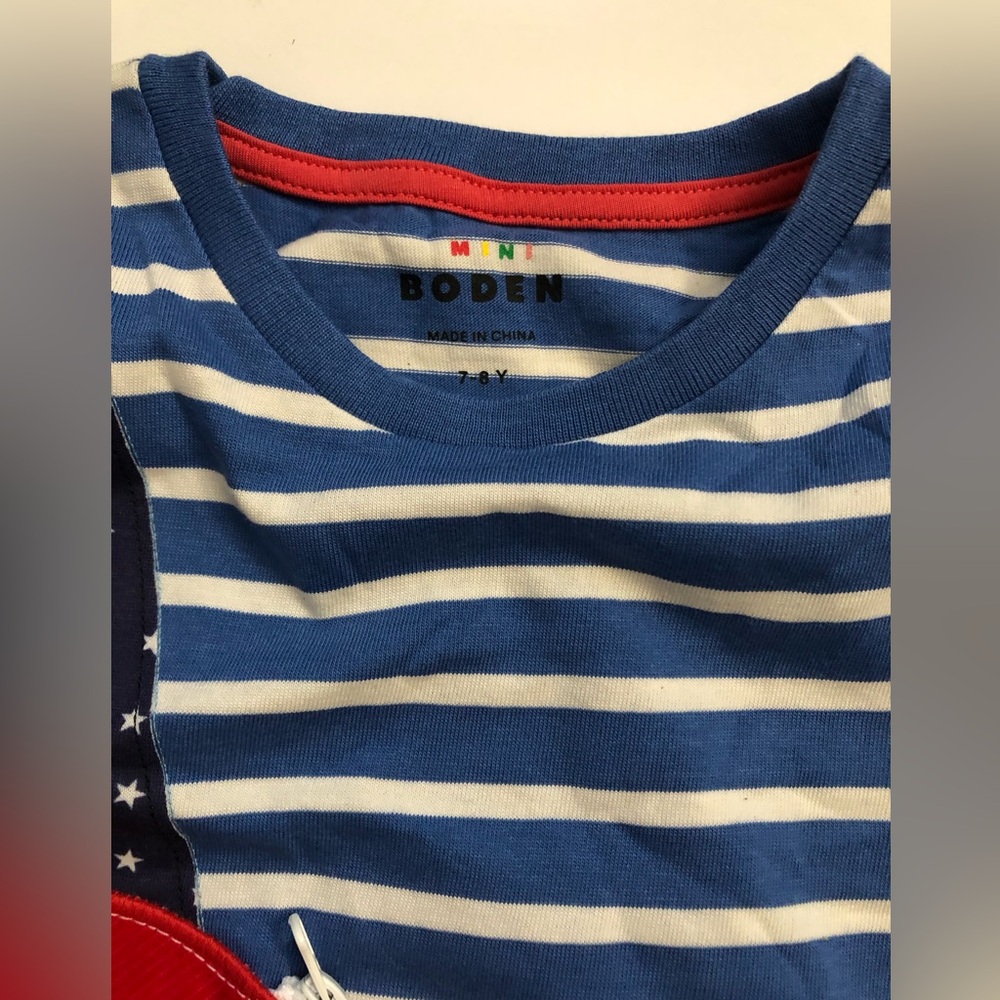 NWOT Mini Boden Novelty Bag T-shirt - Picture 6 of 6